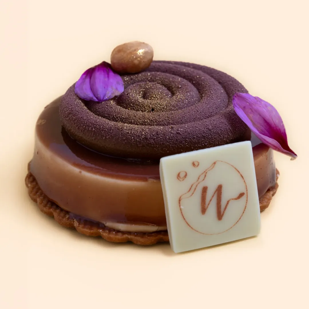 Monoporzione moderna al cioccolato
