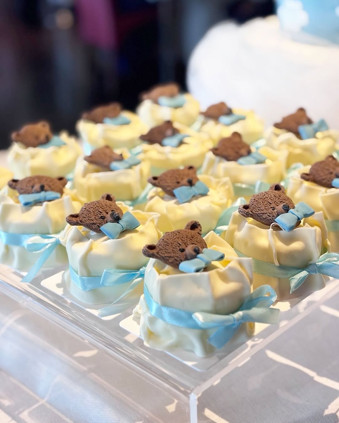 Pasticceria mignon a tema con orsetti